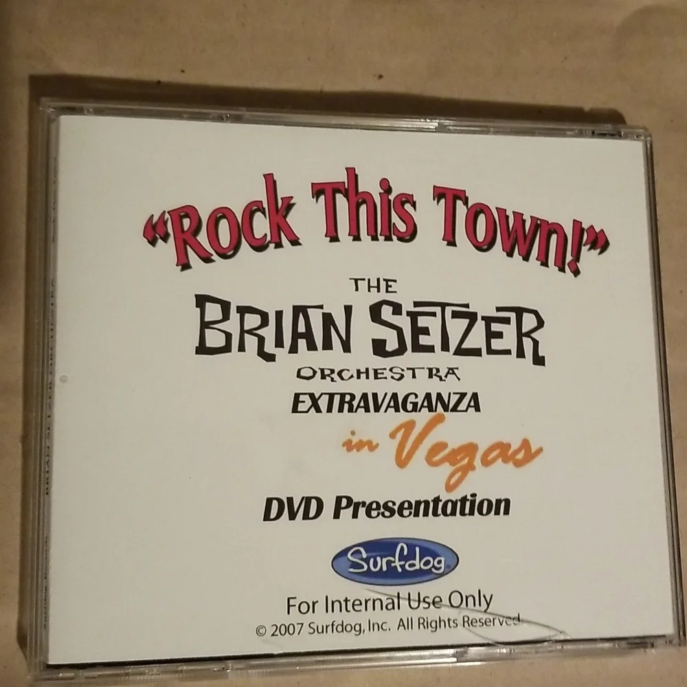 BRIAN SETZER ORCHESTRA EXTRAVAGANZA IN VEGAS CD - Picture 2 of 2